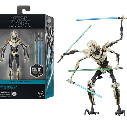 General Grievous Star Wars Battlefront II Gaming Greats Black Series Action Figure 15 cm