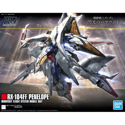 RX-104FF Penelope Gundam Model Kit Gunpla Hig Grade HG 1/144 HGUC - High Grade Universal Century 1/144