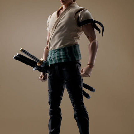 Roronoa Zoro (Netflix) One Piece S.H. Figuarts Action Figure 14 cm