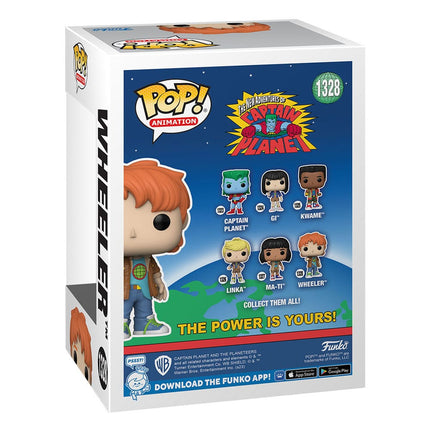 Wheeler Captain Planet and the Planeteers POP! Animation Figure 9 cm - 1328