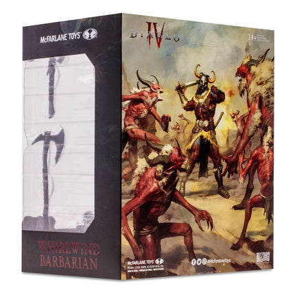 Whirlwind Barbarian (Epic) Diablo 4 Posed Figure 1/12 15 cm